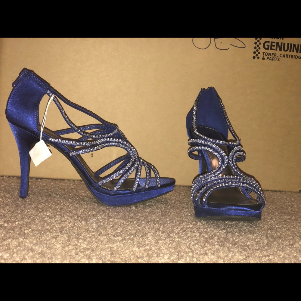 Royal Blue High heels